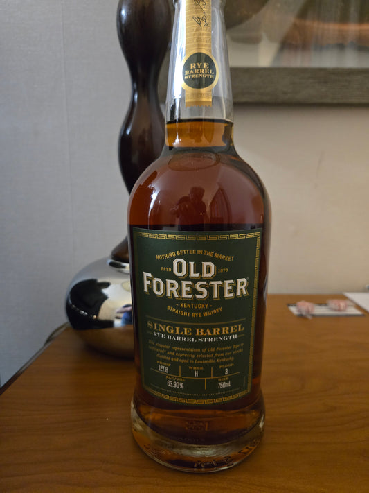 Old Forester Single Barrel, Barrel Strength Rye